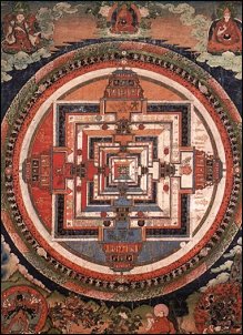 Kalachakra-Mandala, Tibet XVIII sec.