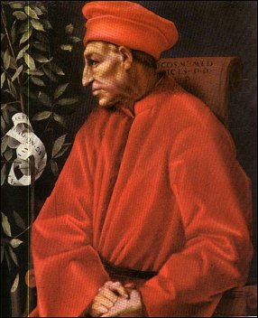 Pontormo, Cosimo de' Medici, Galleria degli Uffizi, Firenze